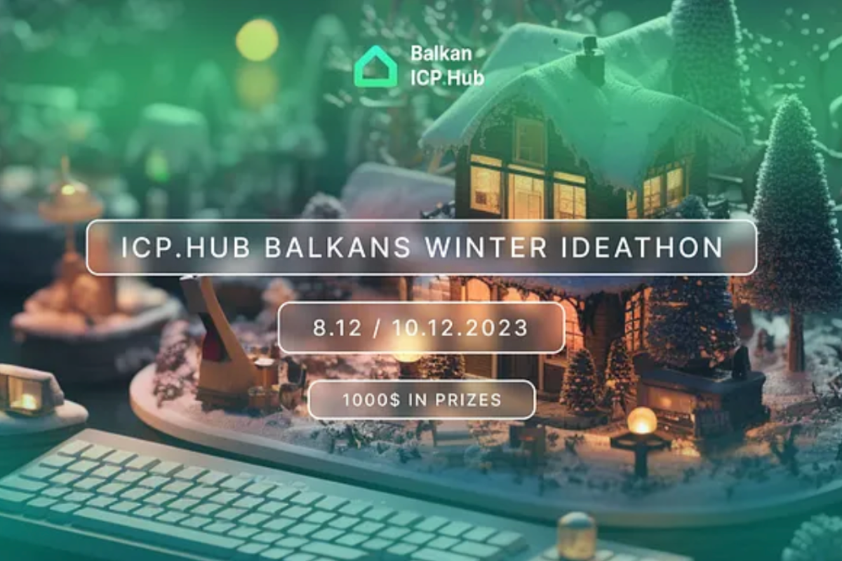 NOVOSTI ZA ICP BALKAN KRIPTO ZAJEDNICU - Dobrodošli na ICP.Hub Balkan Winter Ideathon